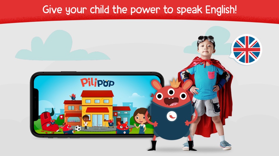 #1. Pili Pop - Learn English (iOS) By: Unique Heritage Media