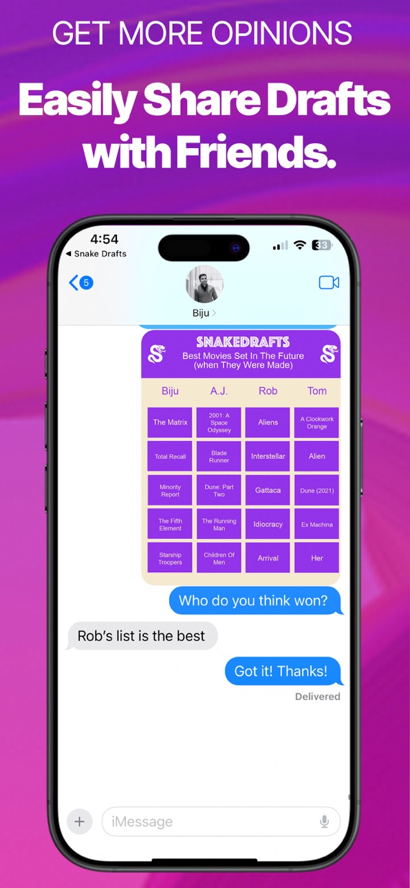 iPhone screenshot