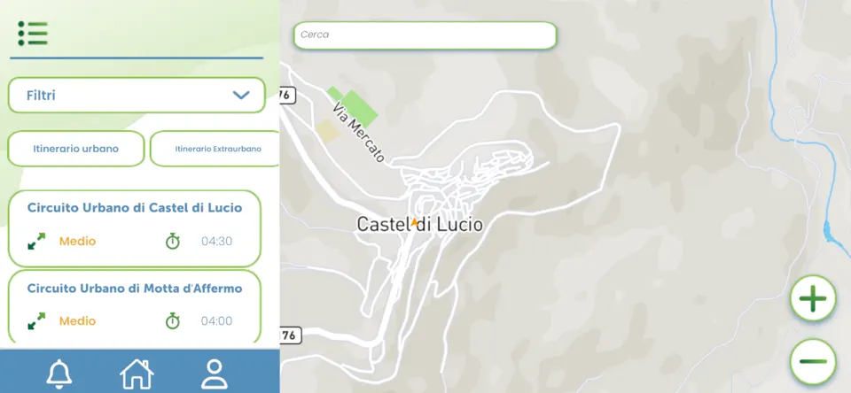 Captura de pantalla de Itinerari Delle Valli Alesine en iPhone 3