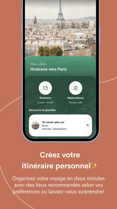 Screenshot #2 pour Passporter Planifier et voyage