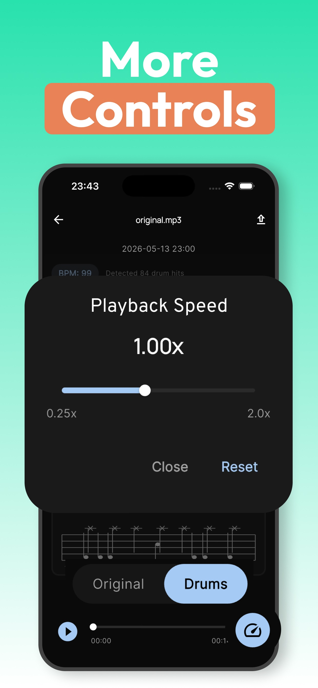 Drum Snap: Music to Drum Score screenshot 6