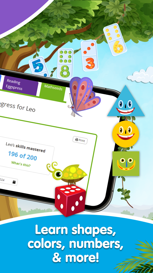 #7. Mathseeds: Fun Math Games (iOS) 由: Blake eLearning