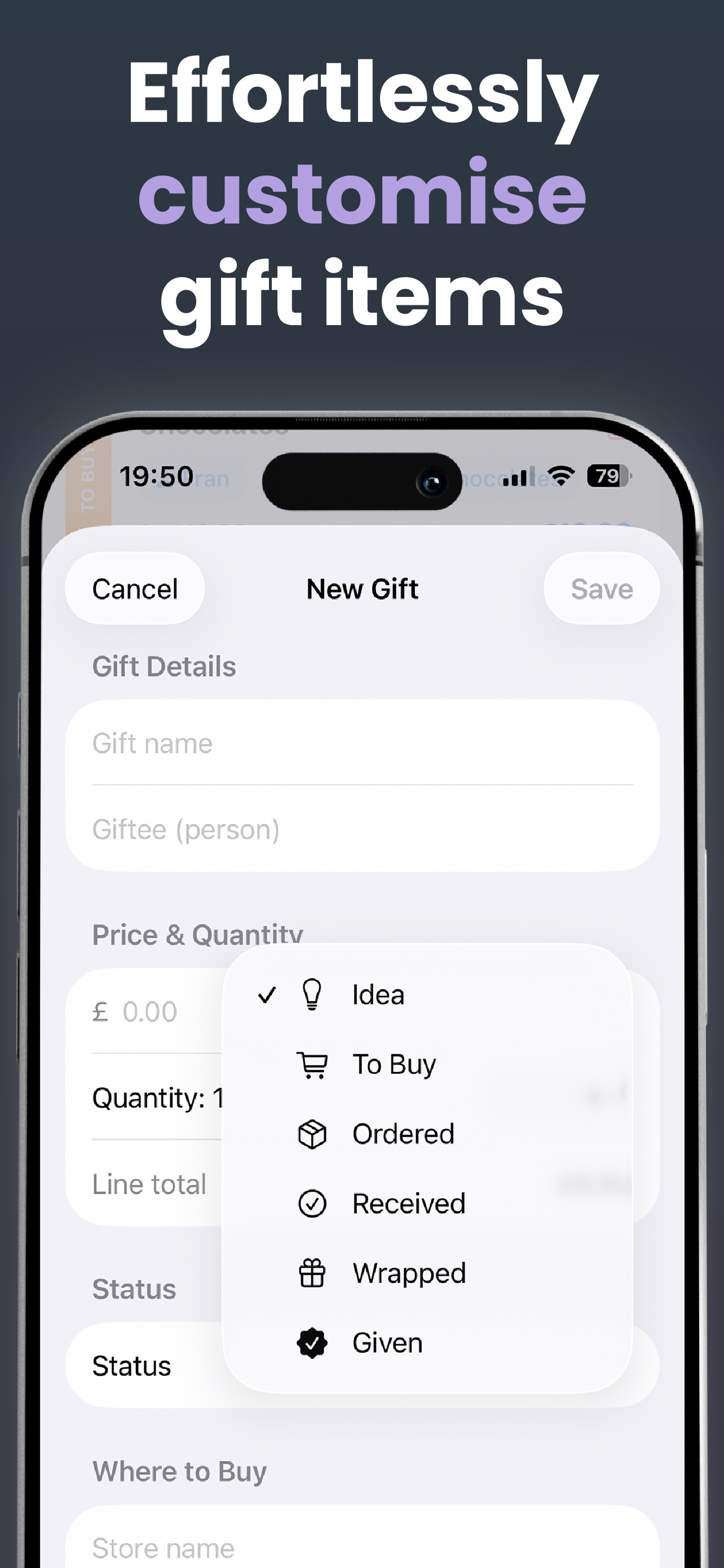 Screenshot 5 of GiftLister+