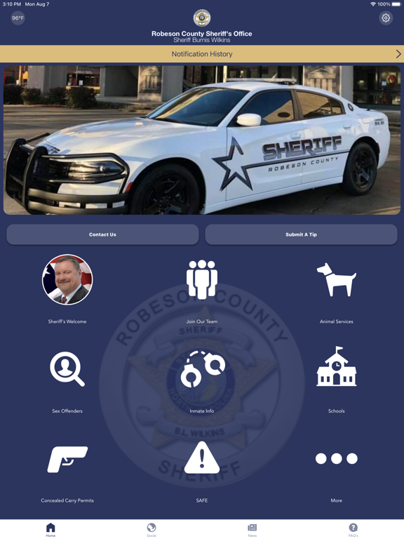 Robeson County Sheriff NC