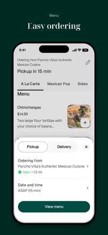Pancho Villa's Mexican Cuisine iPhone screenshot