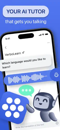 VerboLearn – Speaking Practice iPhone Ekran Görüntüsü 1