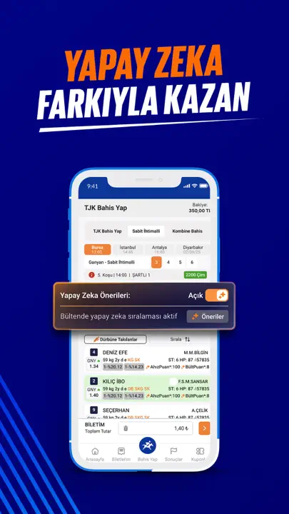 Son Düzlük - TJK At Yarışı iPhone Ekran Görüntüsü 2