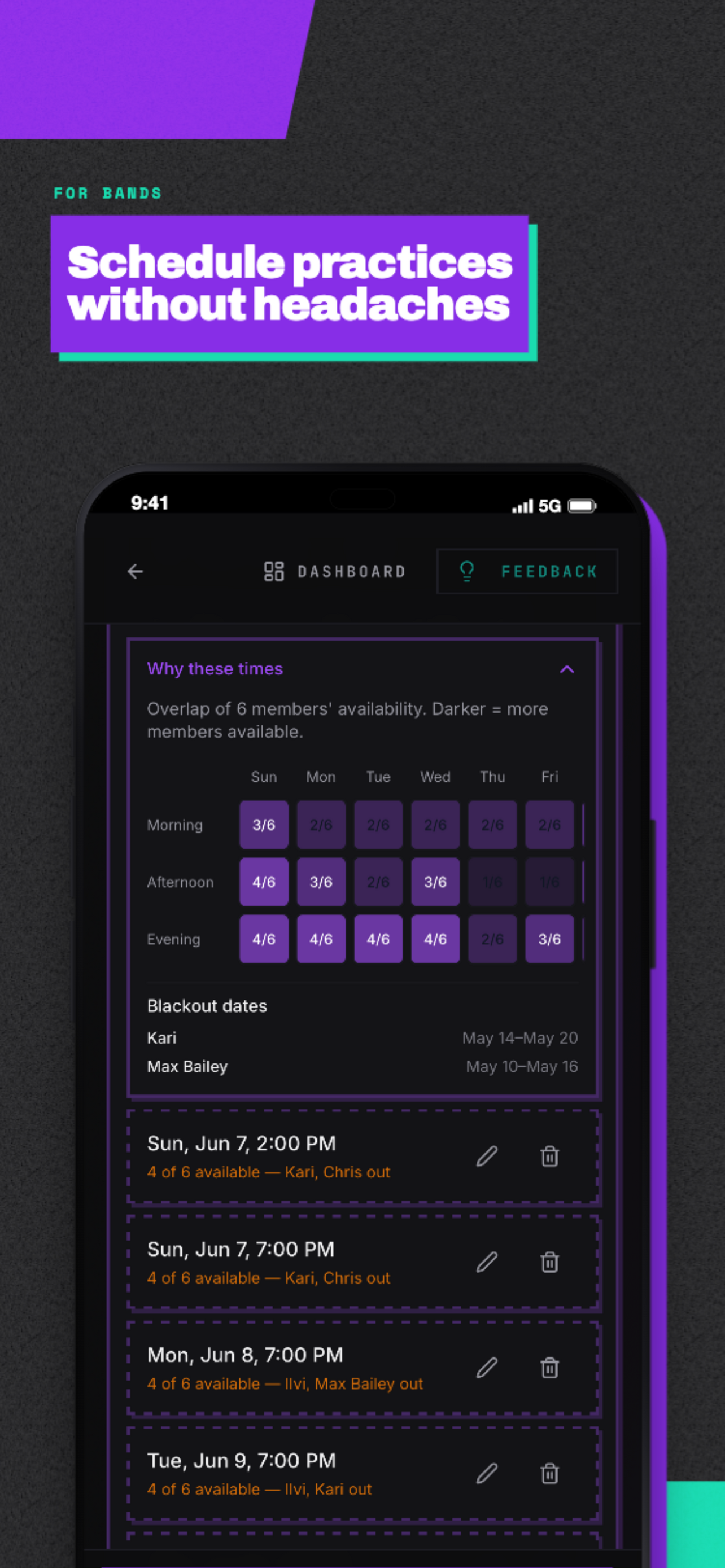 BANDANA - indie bands & venues screenshot 4