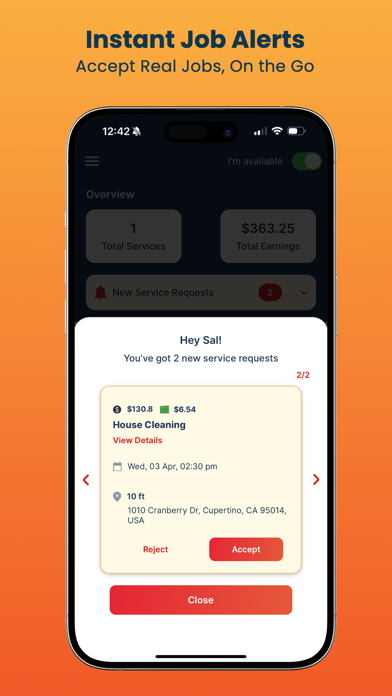 InstaService Pro: Work Smartly Screenshot