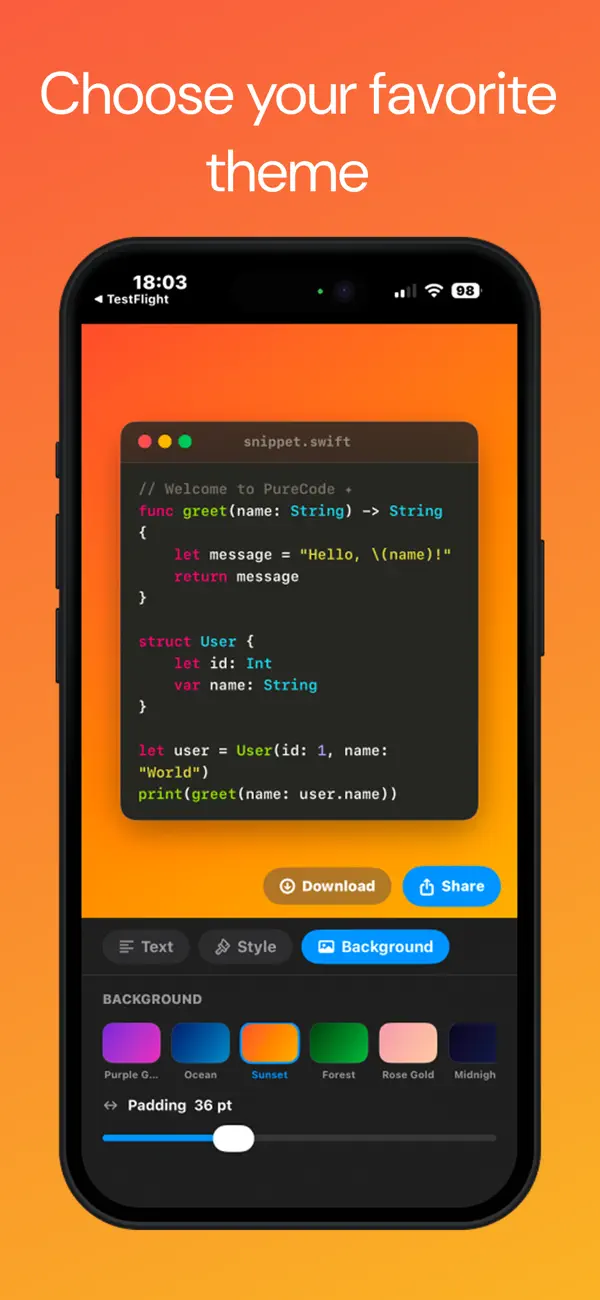 #4. PureCode (iOS) By: Arseny Kostyuk