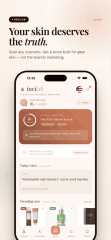 Incilab: cosmetic scanner Screenshot 1 of 10
