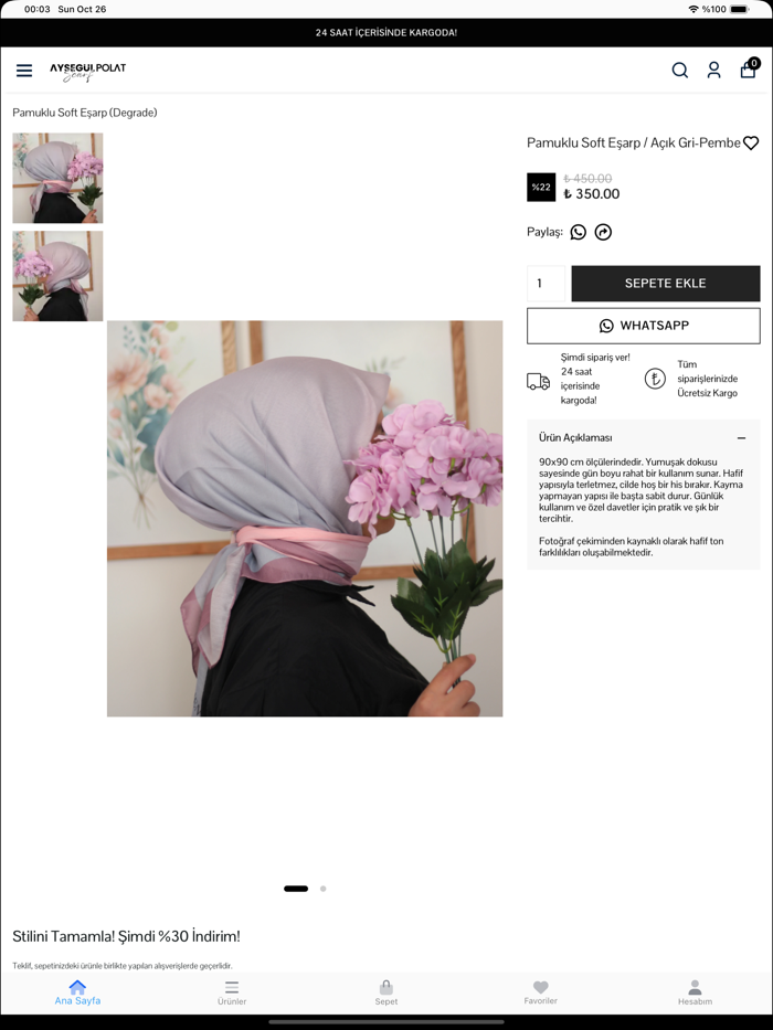 Ayşegül Polat Scarf