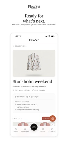FlowSet by EverydayFlow iPhone screenshot