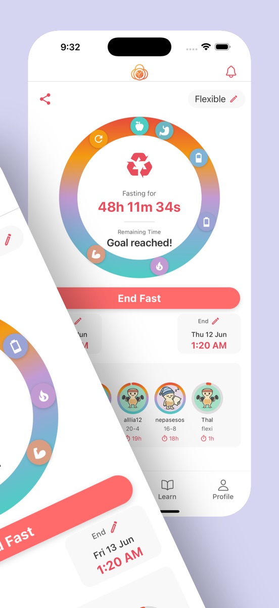 Intermittent Fasting Circles screenshot 2