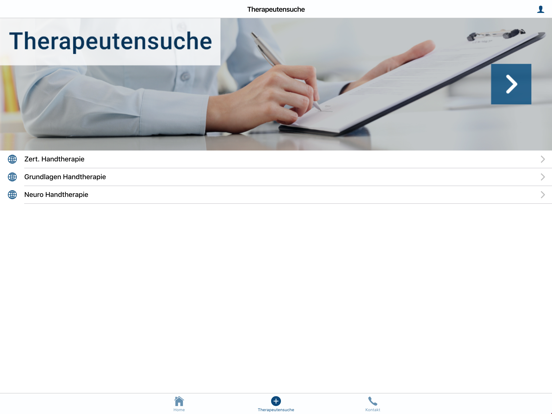 Handakademie iPad screenshot