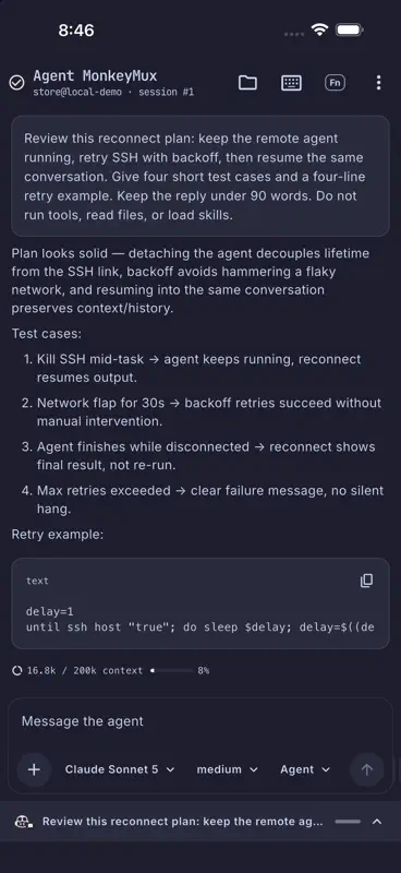 MonkeySSH screenshot 7 of 8