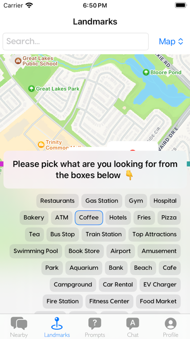 Nearby AI - GPT 4 Prompts Omni Screenshot