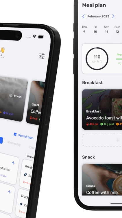 Meal Planner, Grocery List