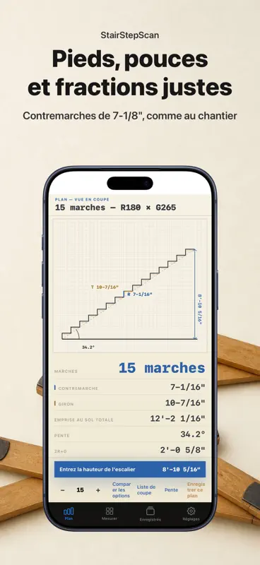 Calcul d'Escalier: Découpe screenshot 7 of 10