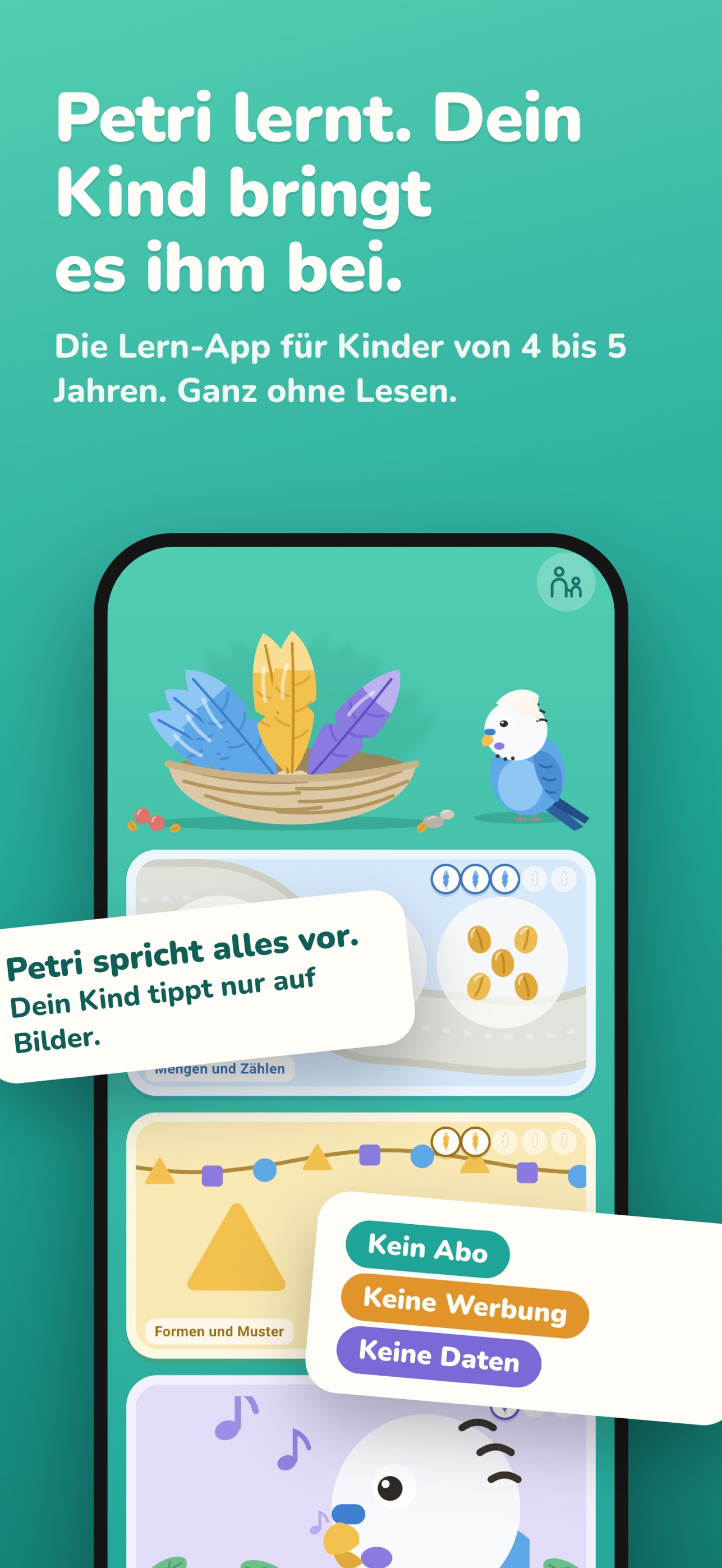 Screenshot 1 of Schlaufeder: Lernspiel ab 4