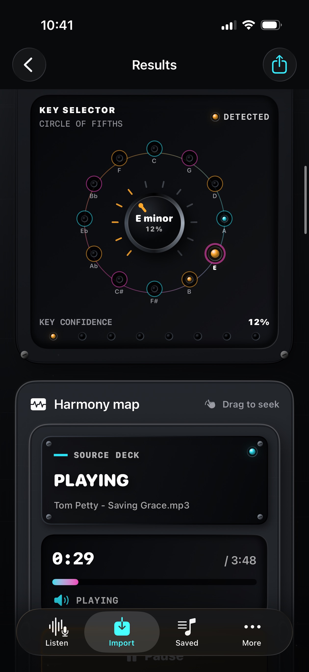 Screenshot 8 of ChordLuma: Chords, Key & BPM