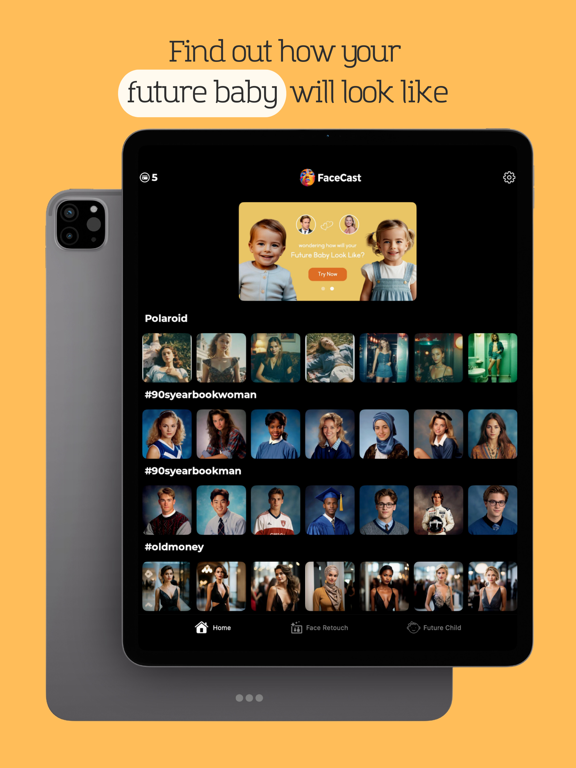 Screenshot #5 pour FaceCast - AI Photo Editor