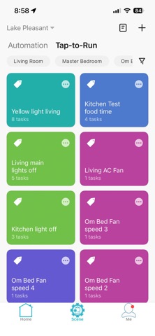 Homes Automate iPhone screenshot