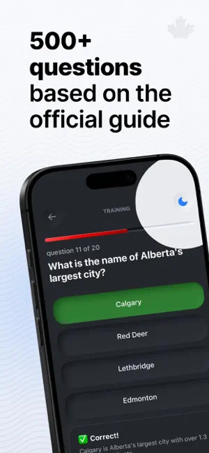 Cap Canada – Citizenship Test screenshot 1