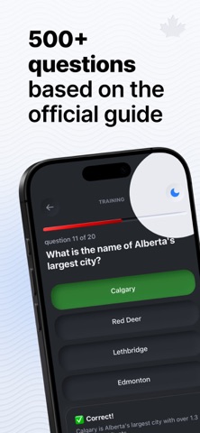 Cap Canada – Citizenship Test Screenshot 1 of 3