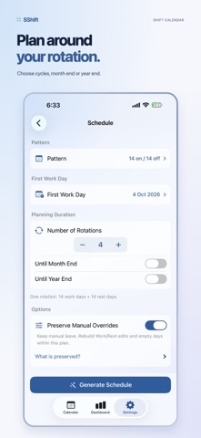 SShift — Shift Calendar Screenshot 4 of 6