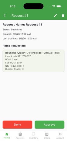 BWI Inventory iPhone screenshot