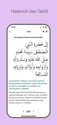 Surat Yasin & Tahlil Lengkap iPhone screenshot 4