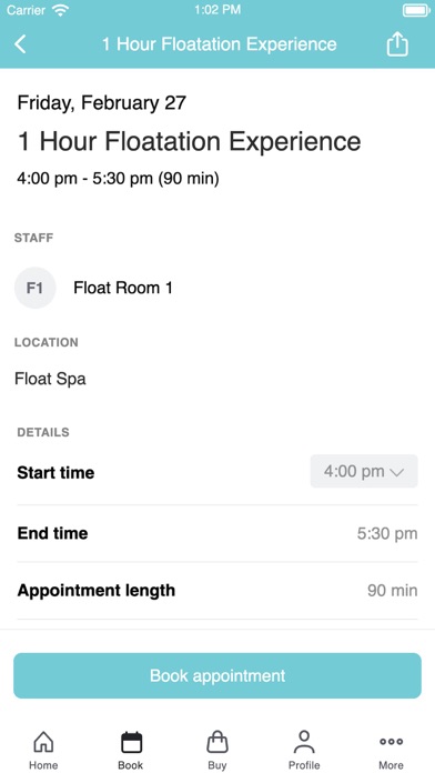 Screenshot #3 pour The Float Spa