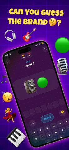 EmojiBrand Quiz iPhone screenshot