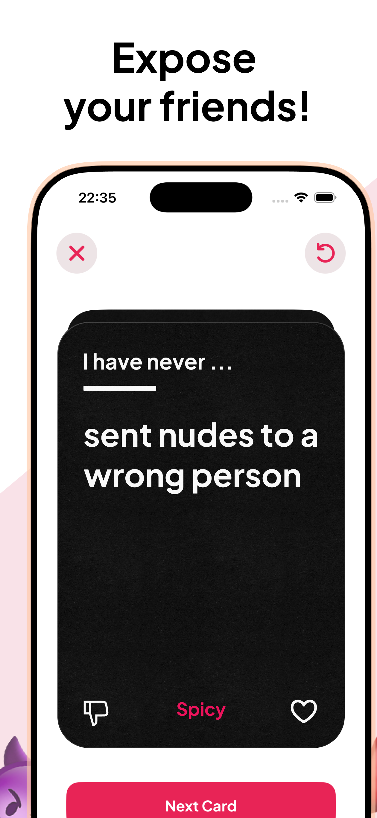 Dirty Cards: Party Game screenshot 2