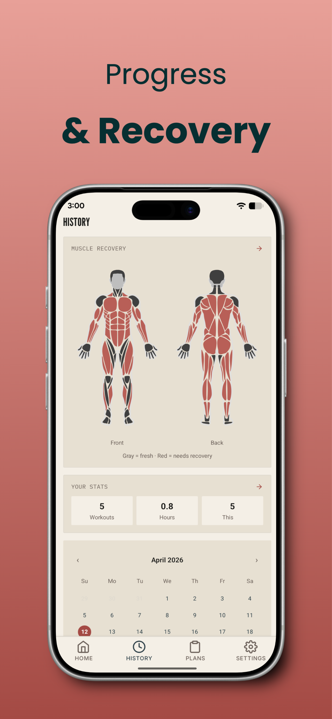 Kiron: Gym & Cardio Tracker screenshot 5
