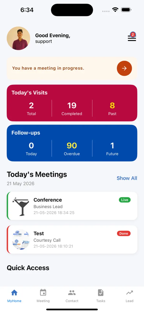 Screenshot #2 pour Bingo Field Sales