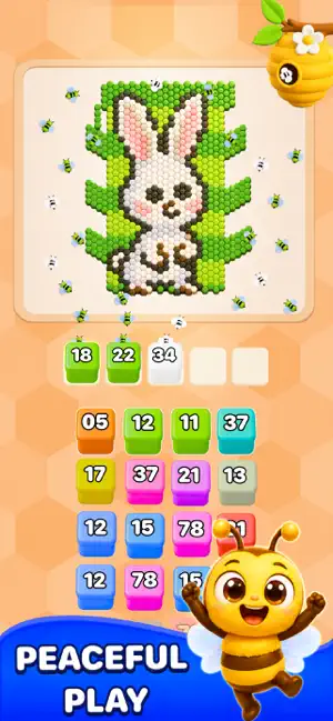 Bee Flow! Pixel Puzzle screenshot 4