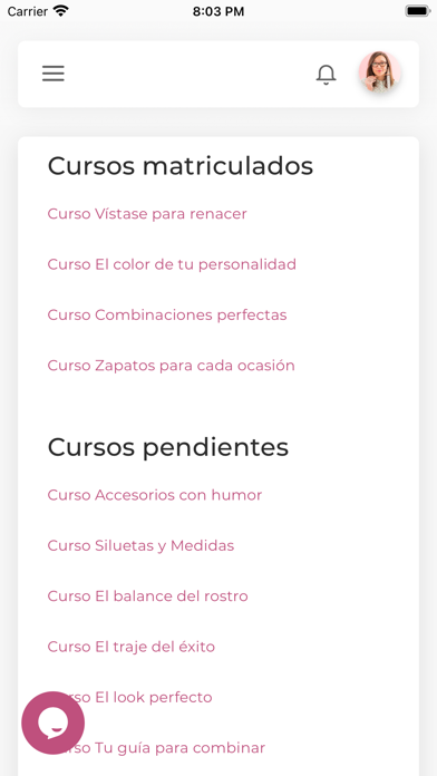 Luigina Campos Screenshot