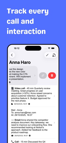 ContactHive - Notes & Contacts Screenshot 2 of 6