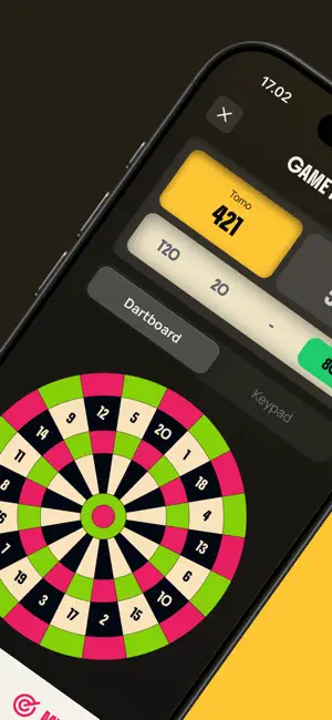 Dartore: Darts calculator app screenshot 2