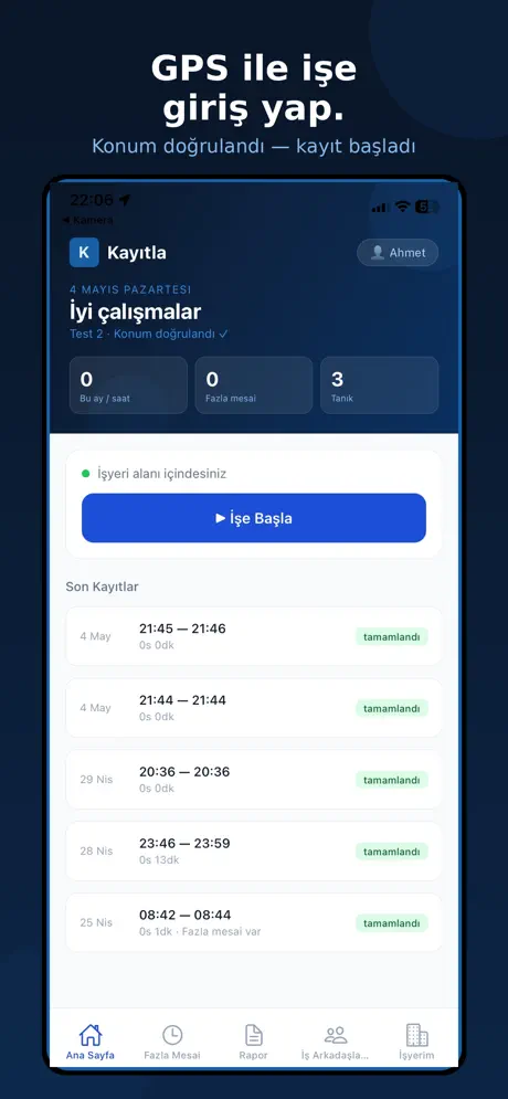 Kayıtlaアプリ screenshot 2