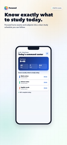 Focused: Study Planner screenshot