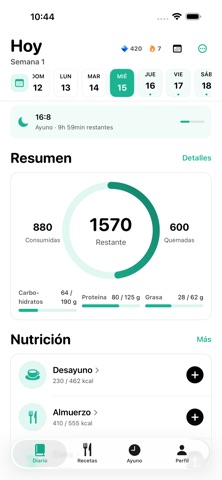 Vitea: Calorie & Food Tracker Screenshot 9 of 10