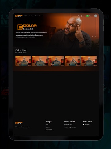 Dólar Club iPad screenshot