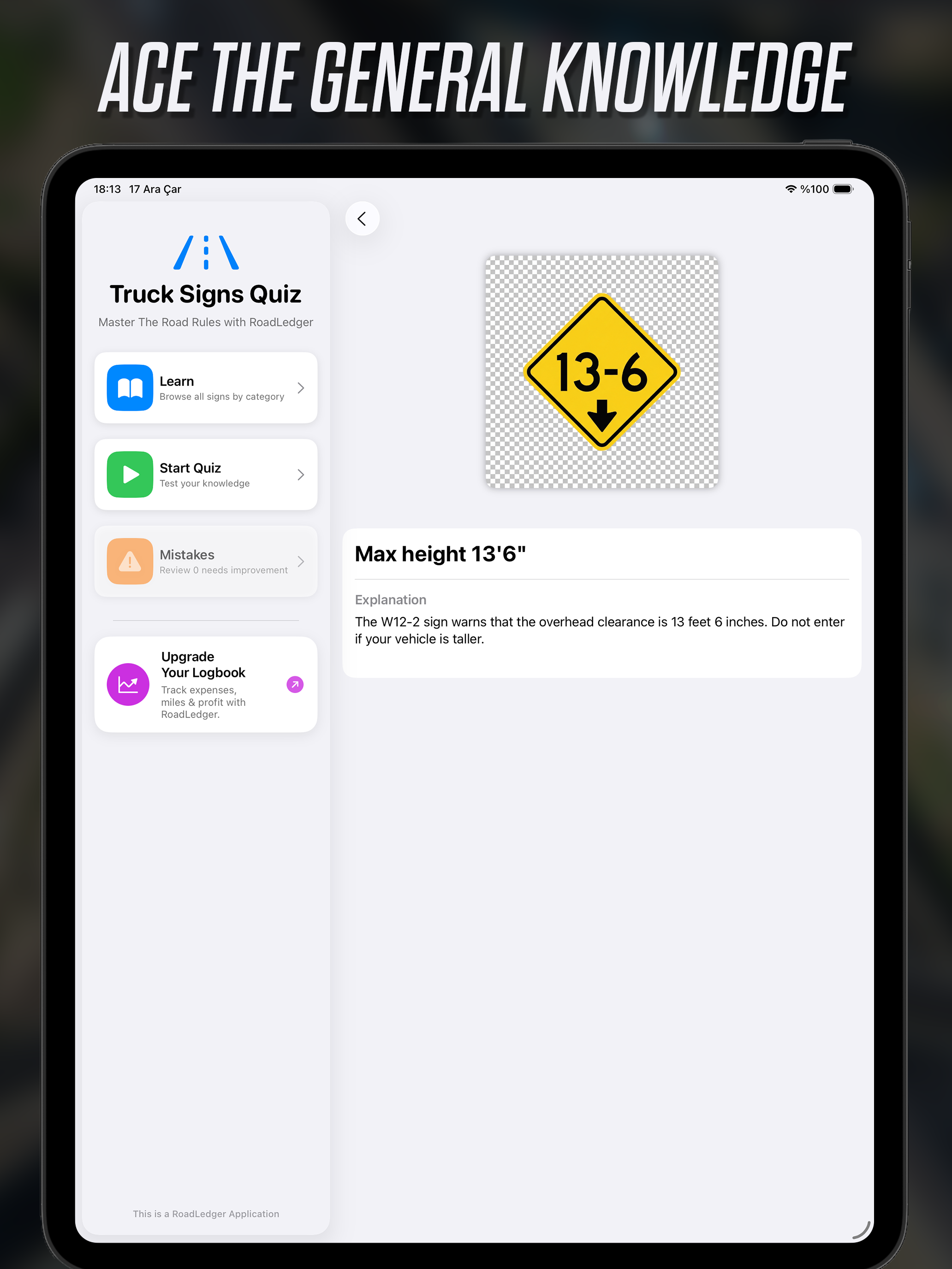CDL Prep: Truck Signs Quiz screenshot 10