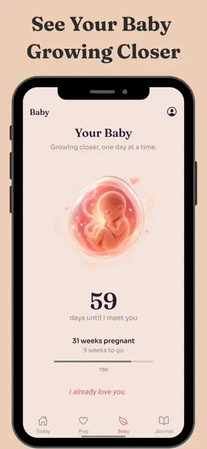 BabyPray: Pregnancy Prayer screenshot 4