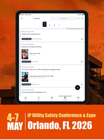 IP Utility Safety Conf & Expo iPad screenshot