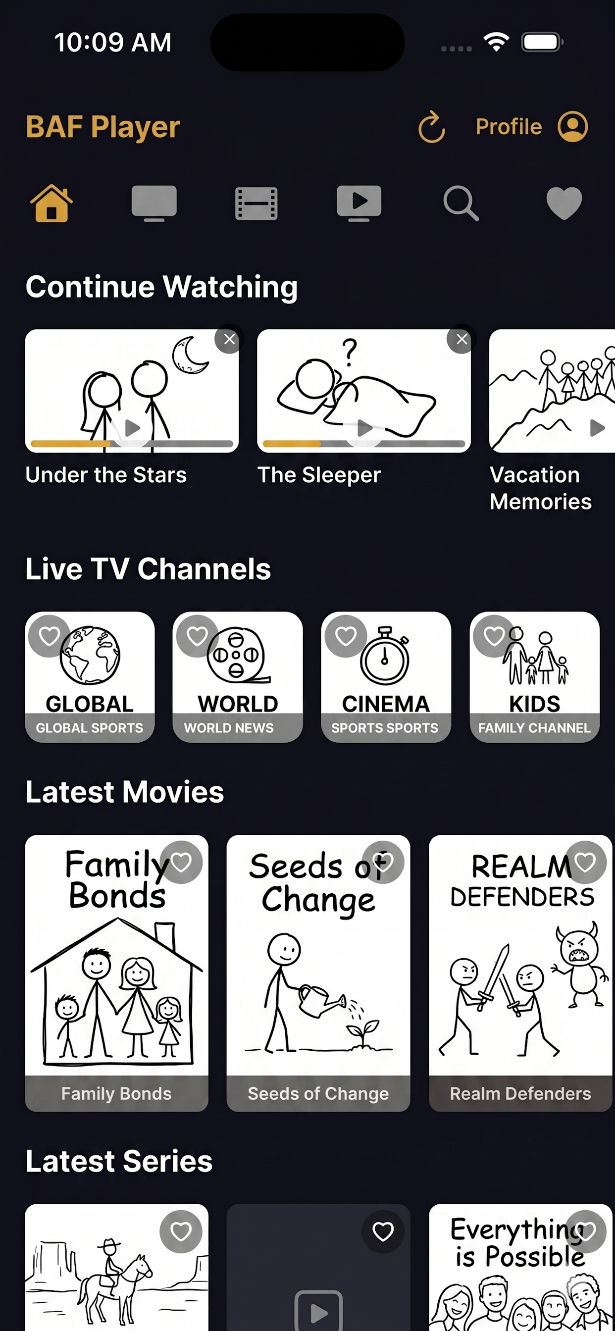 BAF Player (IPTV Player) screenshot 5