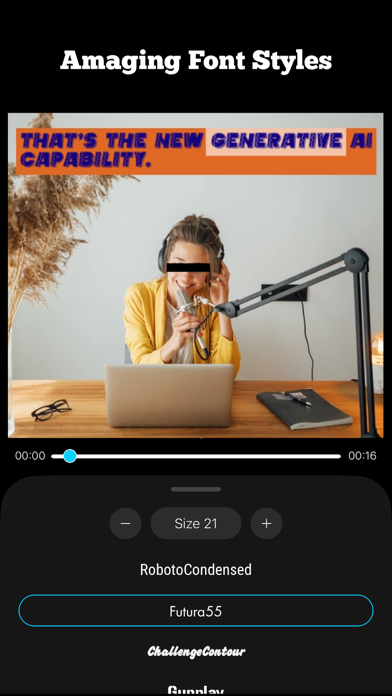 Subtitles & Captions for video Screenshot